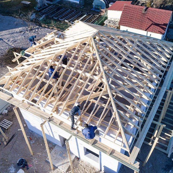Монтаж четырёхскатной крыши и кровли в Билибино и Чукотском автономном округе