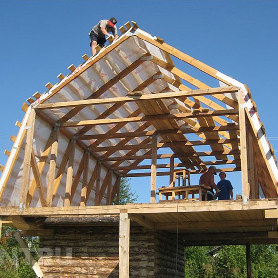 Монтаж мансардной крыши в Билибино и Чукотском автономном округе